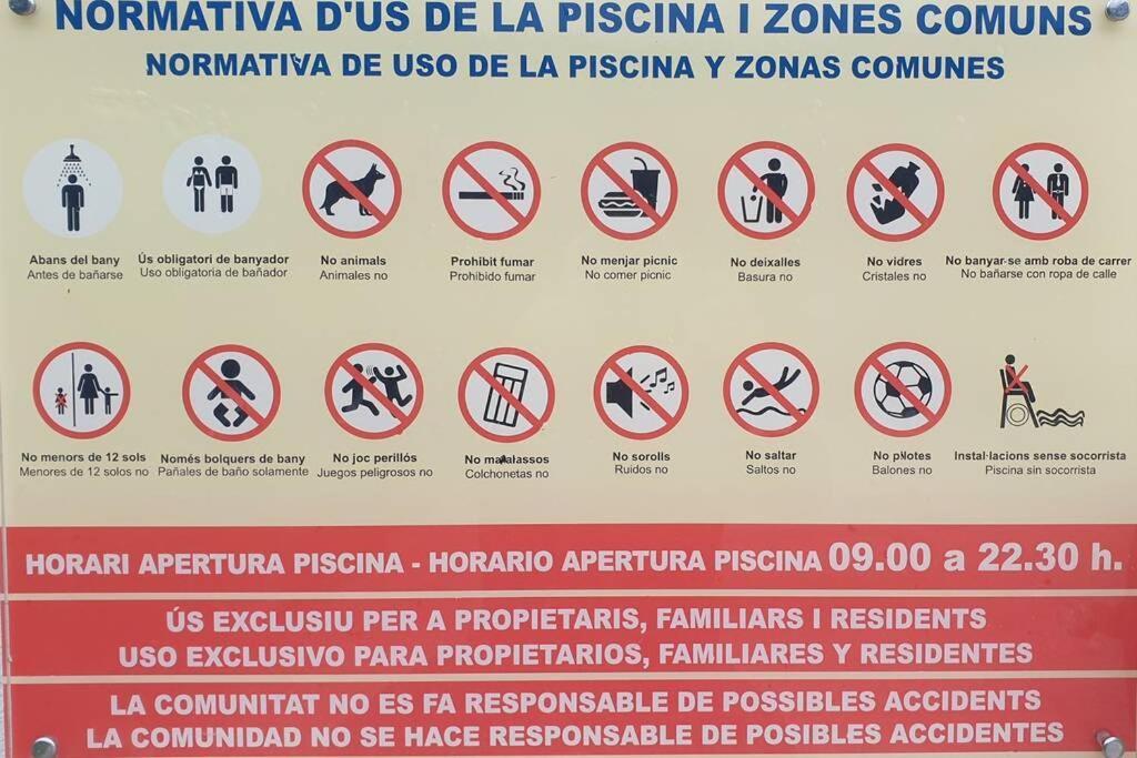 Apartamento Completo Muy Cerca Del Centro Ideal Para Familias Con Piscina Фігерас Екстер'єр фото